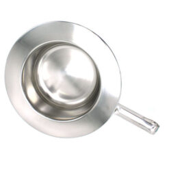 Basin with band handle round without cover stainless steel 310mm ST#9001 - Image 2