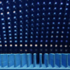 Silicone mat blue with spikes 220x230mm ST#9112 - Image 3