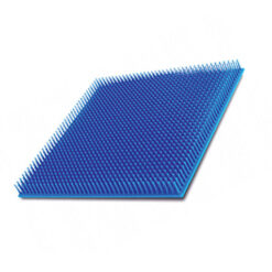 Silicone mat blue with spikes 570x550x19mm ST#9118