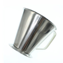 Liter measure with foot 1 liter closed handle stainless ST#9206