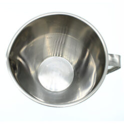 Liter measure with foot 1 liter closed handle stainless ST#9206 - Image 2