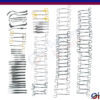 108 Basic Laparotomy Surgical Medical  Instruments Set  ST#1501